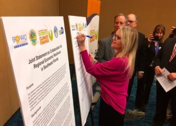 Counties, and now some businesses, focusing on climate threat