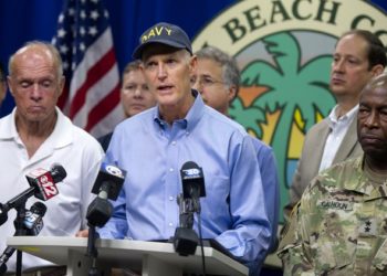 Gov. Scott’s Irma leadership undercut by his climate denial