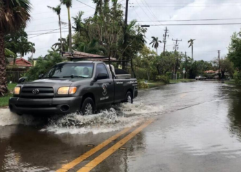 The risk of sea level rise is chipping away at Miami home values, new research shows