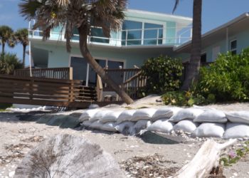 On Florida’s west coast, the beach is eroding faster than ever and government is having to spend millions of dollars to restore it