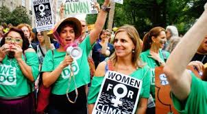 Women are leaders in the effort to address the dangers posed by the warming climate