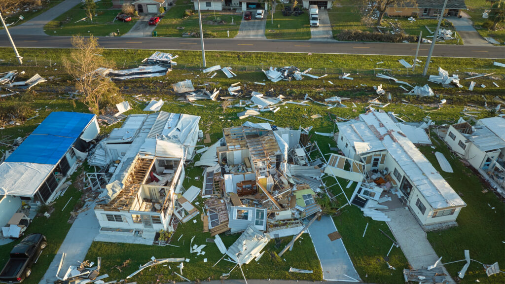 Some of the destruction caused in Florida by Hurricane Ian. (iStockphoto image)