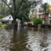 Hurricane Ian flooding to homes and streets in Pawleys Island, S.C. (State Farm, CC BY 2.0, via Wikimedia Commons)