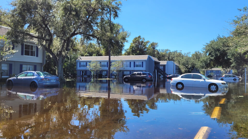 A neighborhood in Orlando that flooded after Hurricane Ian in 2022. (iStockphoto image)