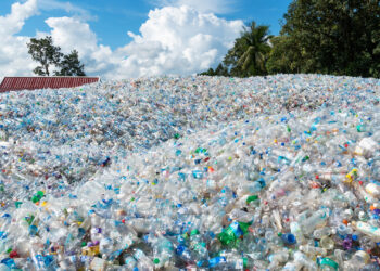 Plastic waste collected for recycling. (iStock image)