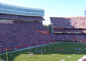 Ben Hill Griffin Stadium (Berniestew at English Wikipedia, via Wikimedia Commons)