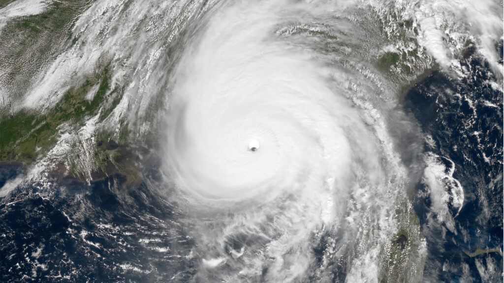 Hurricane Michael on Oct. 10, 2018. (NASA via Wikimedia Commons)