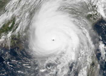 Hurricane Michael on Oct. 10, 2018. (NASA via Wikimedia Commons)