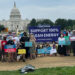 Interfaith Power & Light and faith partners gather in the nation's capitol to call for 100% renewable energy. (Interfaith Power & Light photo)