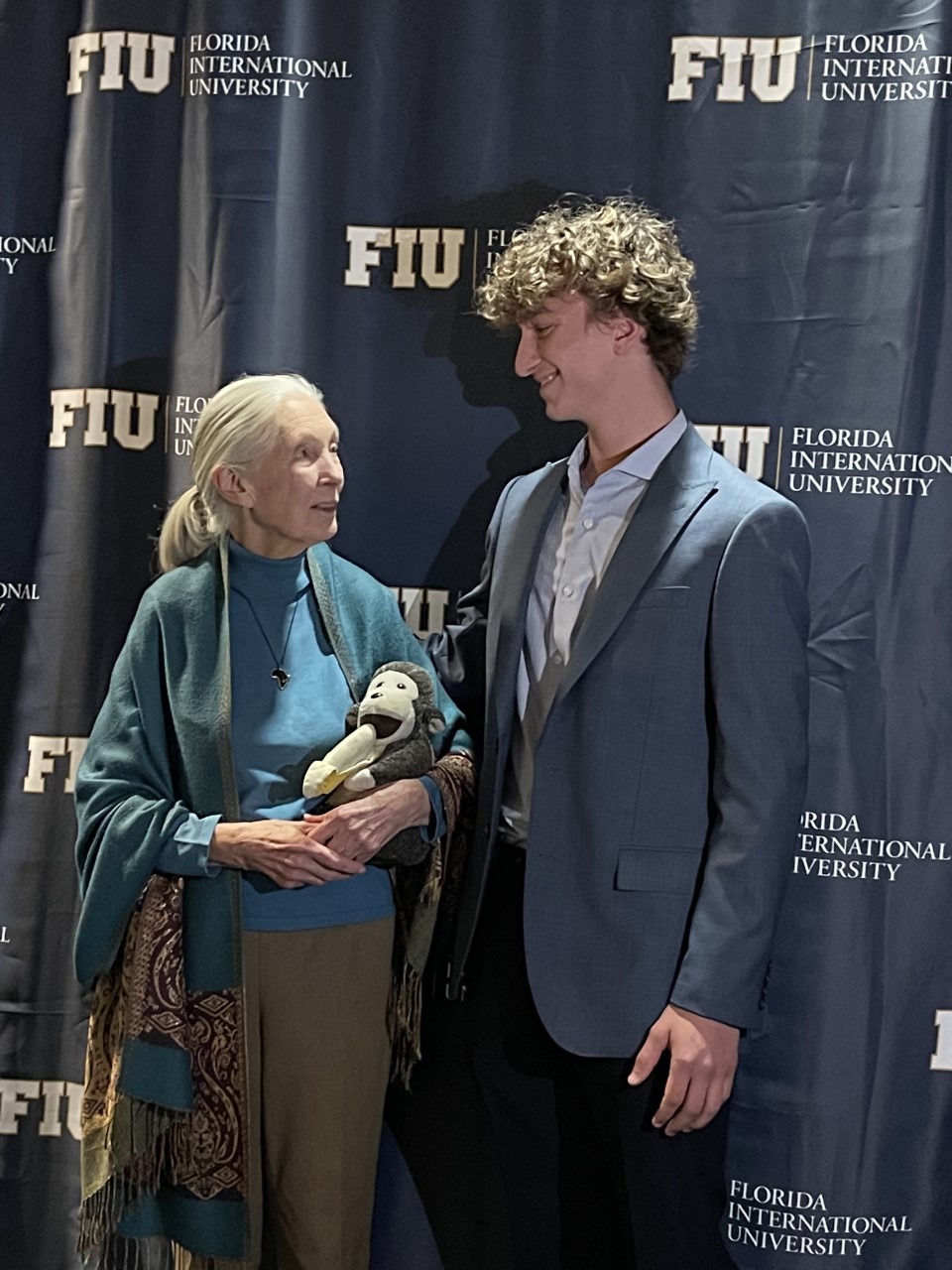 Visiting Miami, Jane Goodall continues to inspire young people to save