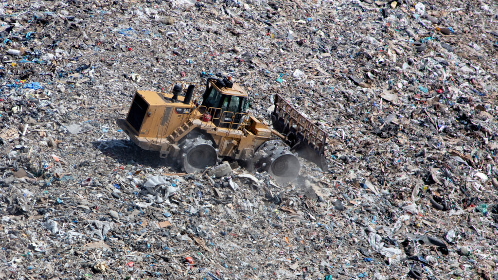 Aerial view of a landfill in Moore Haven, Florida. (IStock image)