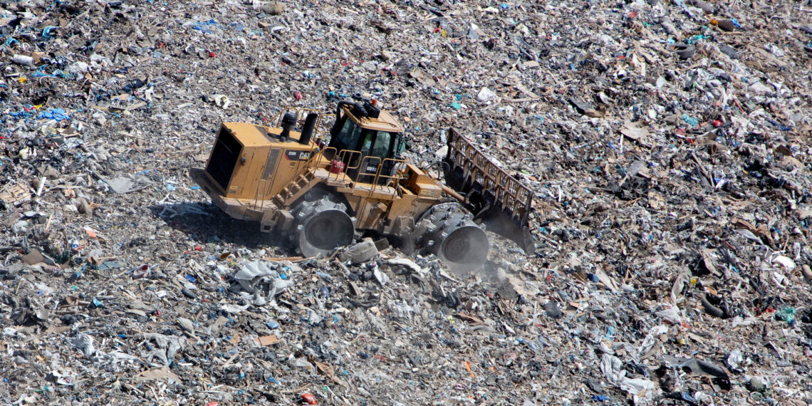 Aerial view of a landfill in Moore Haven, Florida. (IStock image)