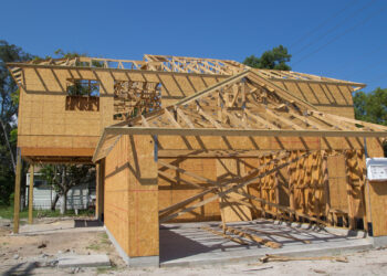 A new home under construction in Jacksonville. (iStock image)