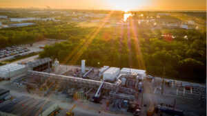 NET Power Plant in La Porte, Texas, a demonstration project for its carbon sequestration technology (Net Power Inc., CC BY-SA 4.0, via Wikimedia Commons