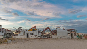 Businesses destroyed by Hurricane Michael in Panama City (iStock image)