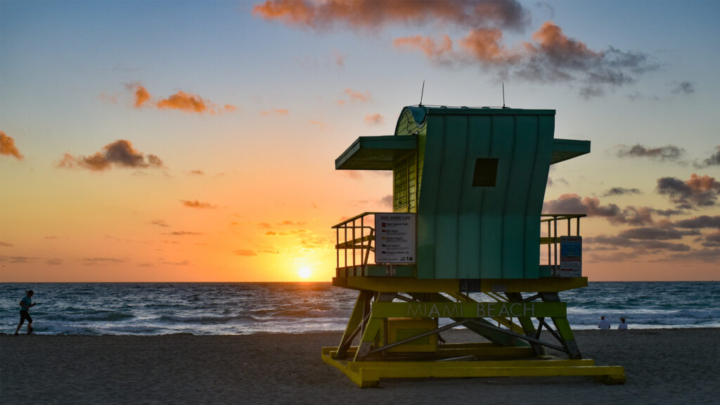 Sunrise on Miami Beach (iStock image)
