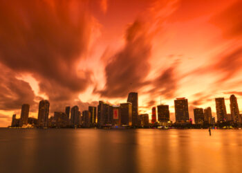 Downtown Miami and Brickell, taken from the Port of Miami. (iStock image)
