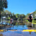 Hurricane Ian flooding victims carrying their belongings in Orlando (iStock image)