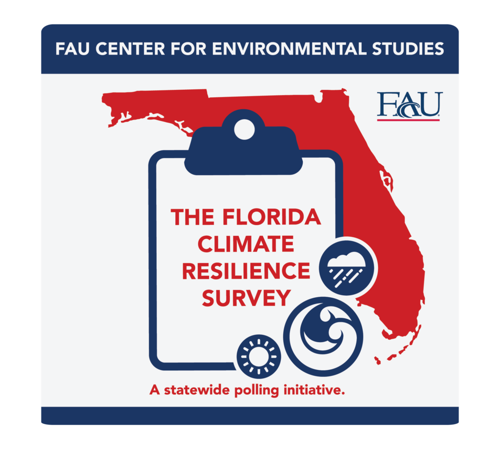 Florida Climate Resilience Survey logo (FAU CES)