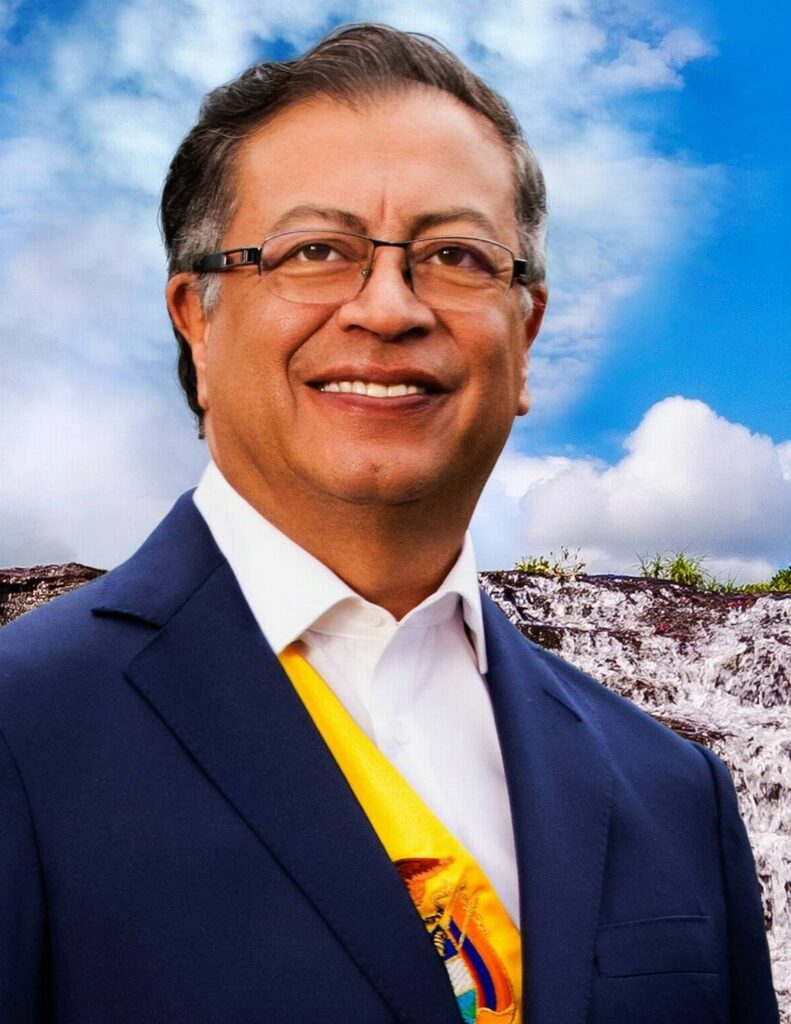 Gustavo Petro, president of the Republic of Colombia