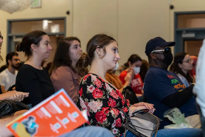 A Catalyst Miami Climate Town Hall event in January. (Credit: Alexander Ruiz)