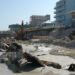 A seawall and erosion on New Smyrna Beach caused by the storm surge and wave action of Hurricane Jeanne. (FEMA Photo/Mark Wolfe, Public domain, via Wikimedia Commons)