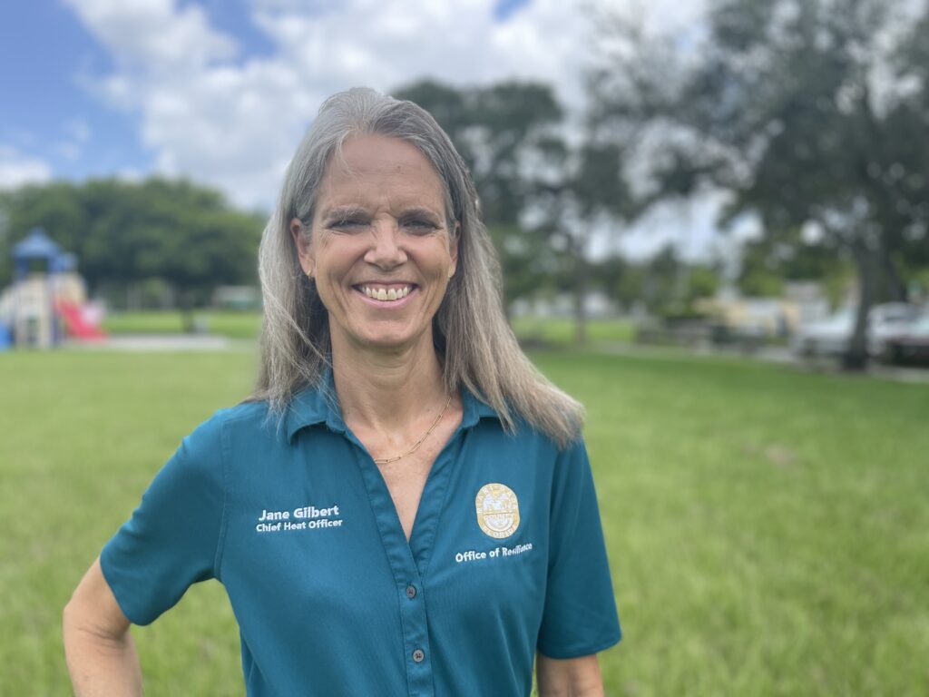 Jane Gilbert was the first chief heat officer in the world when she started the job back in May 2021. (Credit: Amy Green/Inside Climate News)