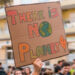 A sign at a Fridays for Future climate march (Tommi Boom, CC BY-SA 2.0, via Flickr)