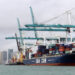 A container ship at PortMiami (Gary Bembridge, CC BY 2.0, via Wikimedia Commons)