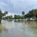 Hurricane Idalia storm surge at Flora Wylie Park in St. Petersburg. (Adog, CC BY-SA 4.0, via Wikimedia Commons)
