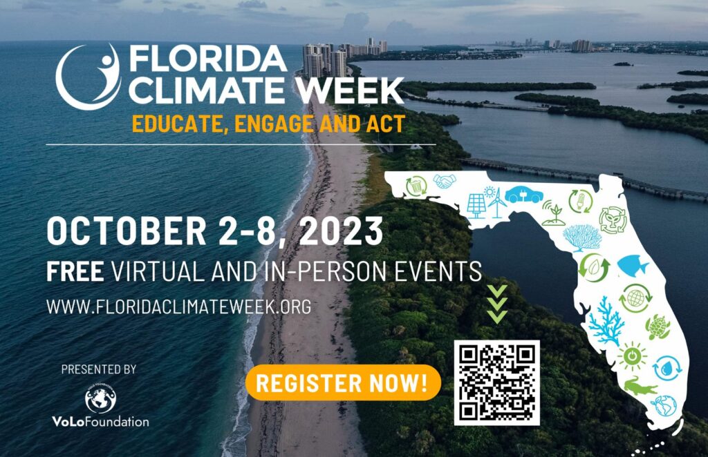 Information on Florida Climate Week (VoLo Foundation)