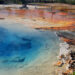 A hot spring in Yellowstone National Park (Brocken Inaglory, CC BY-SA 3.0, via Wikimedia Commons)