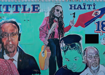 A collaborative mural by local artists in the Little Haiti area of Miami (Terence Faircloth, CC BY-NC-ND 2.0, via flickr)