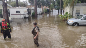 Flooding from Hurricane Idalia (Florida Fish and Wildlife, CC BY-NC-ND 2.0 DEED, via flickr)