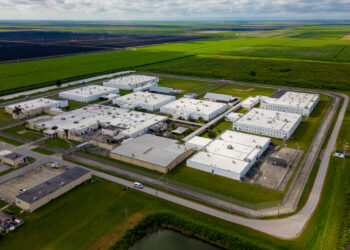 An aerial view of a prison in Palm Beach County (iStock image)