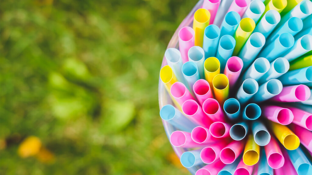 Bioplastics have been touted as an alternative to single-use plastic items such as straws, but have environmental drawbacks. (iStock image)