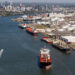An aerial view of shipping at the Port of Tampa (iStock image)