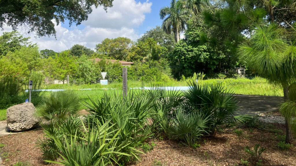 A local stormwater park, which is a prime example of a green infrastructure solution in action (Submitted image)