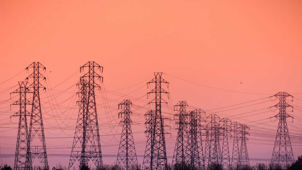 High-voltage electricity towers (iStock image)