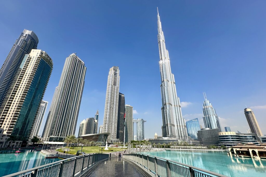 Dubai is the UAE city of 2.5 million hosting COP28. Its beaches are those of the Straits of Hormuz, a conflict-prone choke point for much of the world's oil leaving Kuwait, Iraq, Saudi Arabia, Qatar, Bahrain and Iran. Iran is nearer to Dubai than Havana is to Key West. Dubai resembles Miami in its wealth and multiculturalism. It, like Miami, is a commercial and recreation magnate for nations near and far. Dubai is nothing if not shiny, with its towers springing up like mushrooms after a rain of oil dollars The city boasts the world's tallest building, with a shockingly stylish mall at its base populated by seemingly every single global top brand store serving young, stylish customers who stroll the corridors alongside conservative Muslim women draped in black burkas. The city is served by a first-class public transit system, but its highway traffic is as congested as any large city. (Photo by Michal Fidler, text by John Capece)