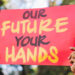 A climate protest sign (iStock image)