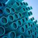 A pile of PVC water pipes (iStock image)