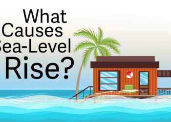Screenshot from the video, "What causes sea-level rise?" (FAU CES)