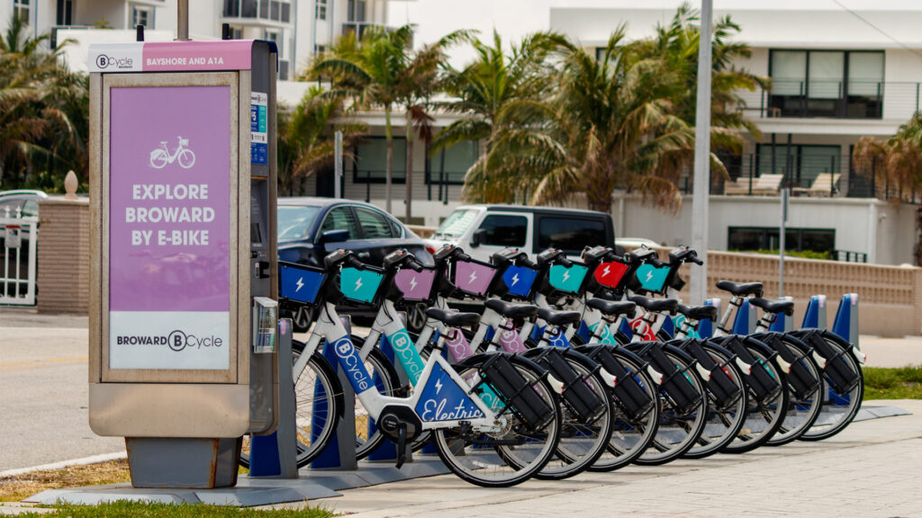 Electric bikes for rent in Fort Lauderdale (iStock image)