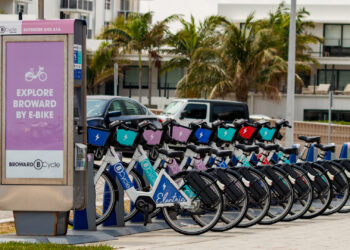 Electric bikes for rent in Fort Lauderdale (iStock image)