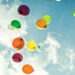 Balloons released into the air (iStock image)