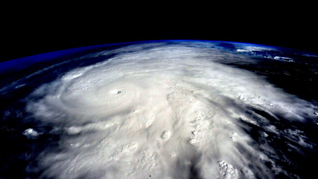 Astronaut Scott Kelly posted this photo of Hurricane Patricia taken from the International Space Station to Twitter on Oct. 23, 2015. (NASA/Scott Kelly, Public domain, via Wikimedia Commons)