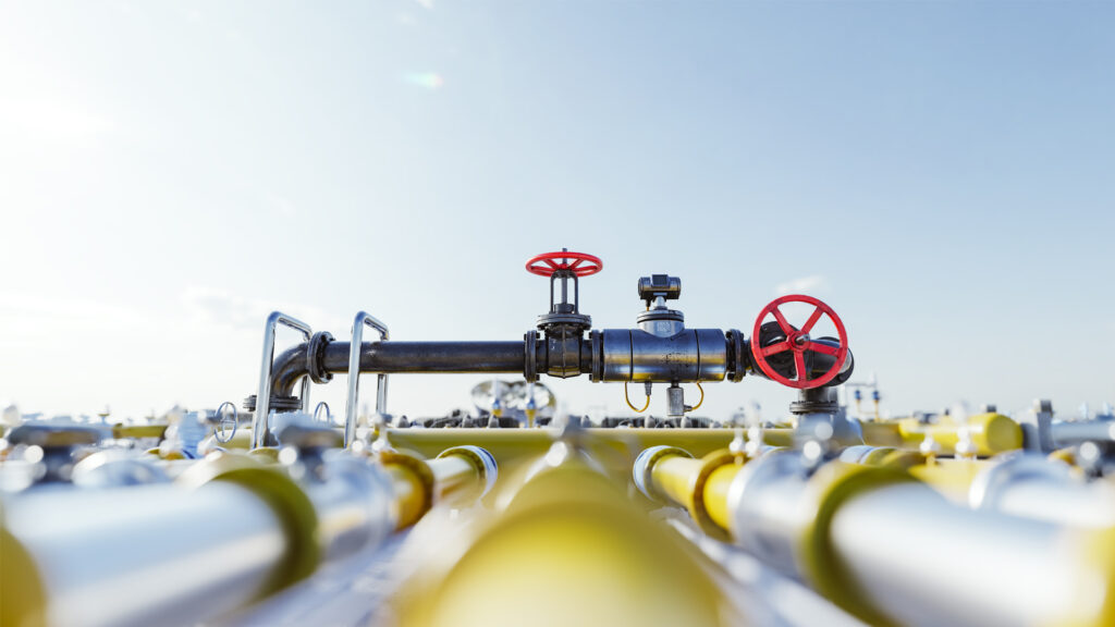 A natural gas pipeline system (iStock images)