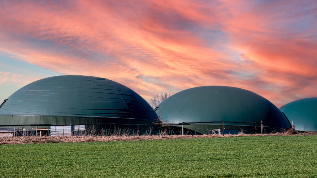 A biogas plant (iStock image)