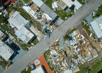 Homes destroyed by Hurricane Ian (iStock image)